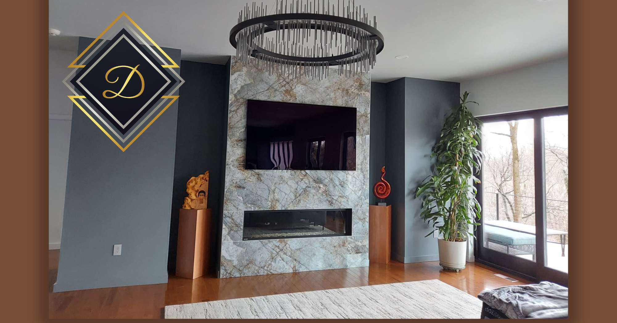 Innovative Ways to Incorporate Stone main image of a fireplace with stone